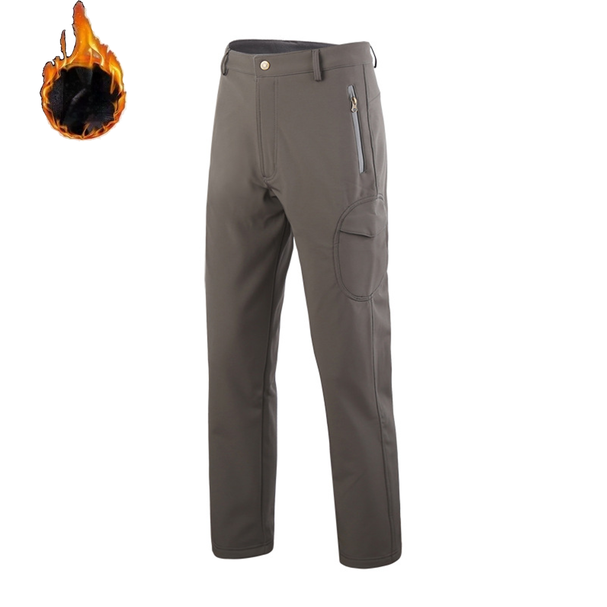 Fly Line - Men's Tactical Fleece Lined Pants Camo