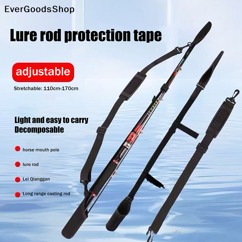 Fishing Line Spool - Adjustable Fishing Rod Storage Bag Portable