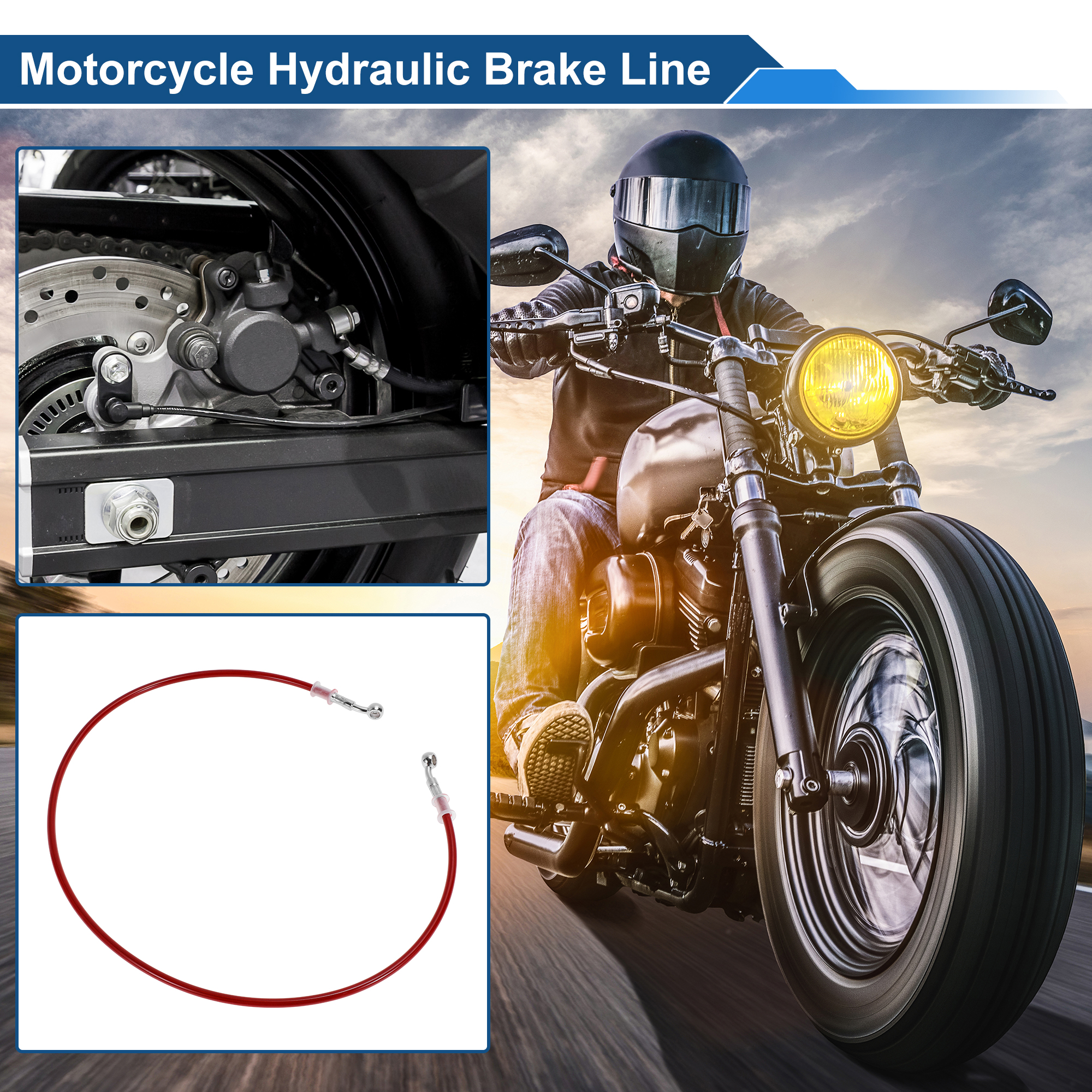 Motoforti 110cm Motorcycle Bra - Braided Line recension och pris