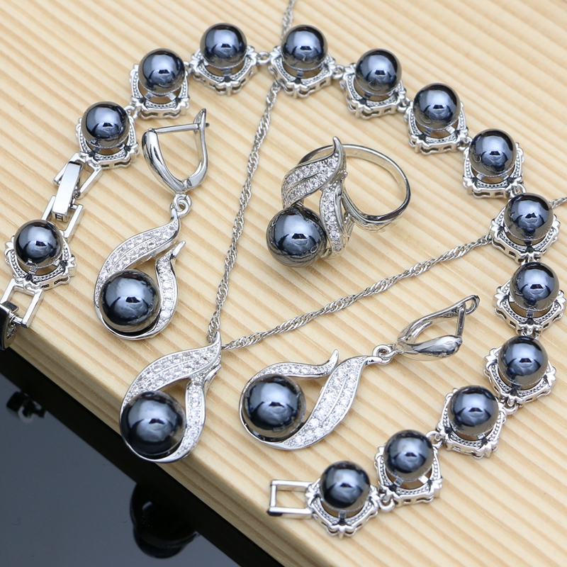 Black Pearls 925 Silver Jewelr - Freshwater Line recension och pris