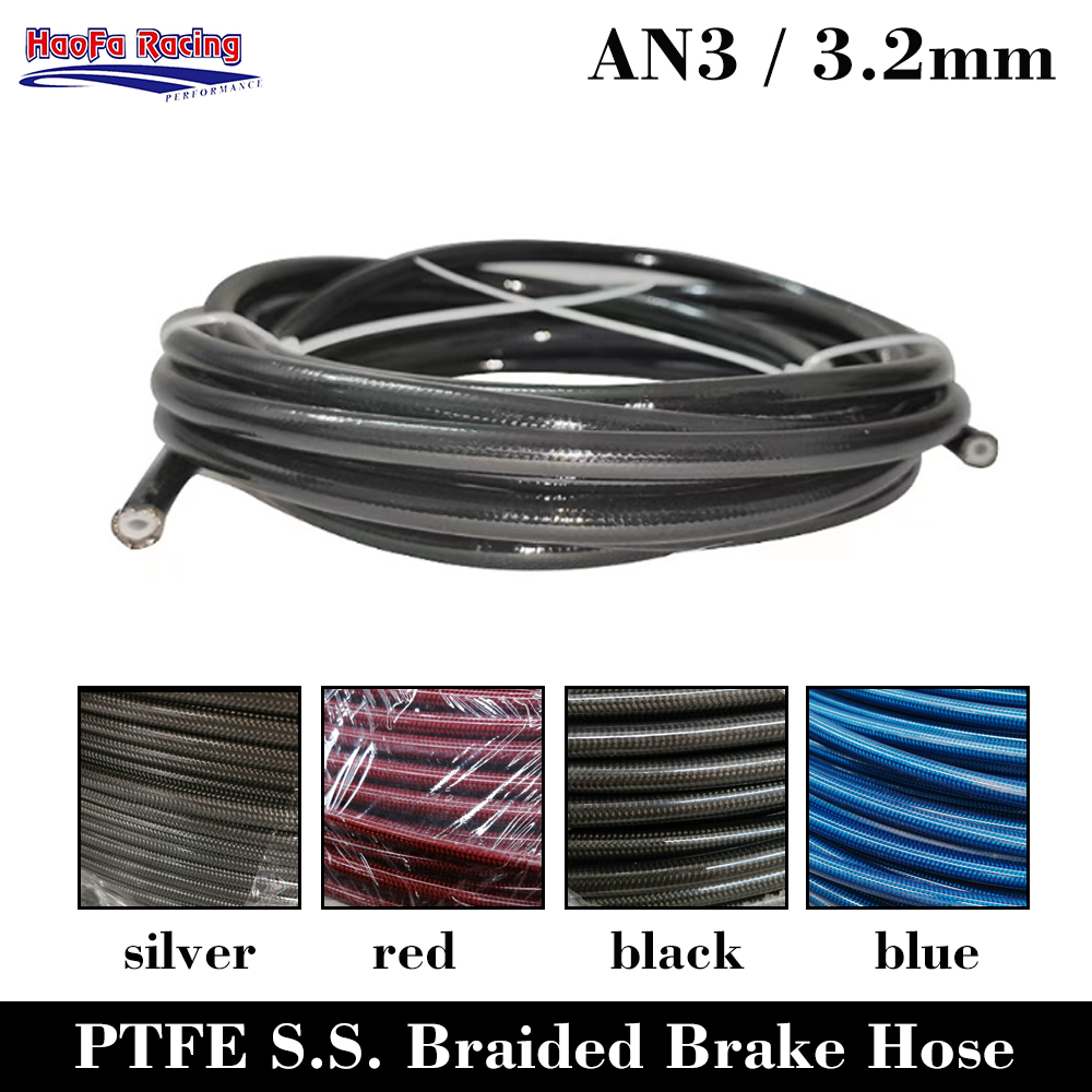 AN3 Motorcycle PTFE Brake Line - Braided Line recension och pris