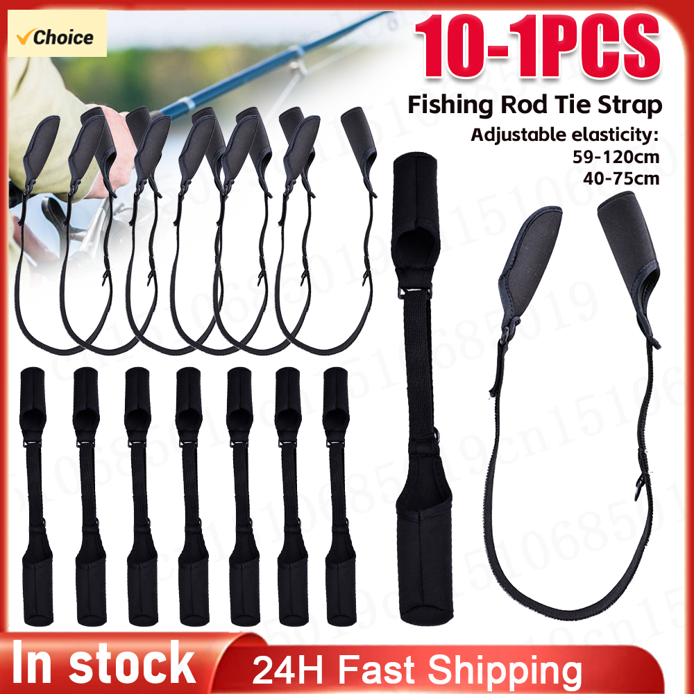 1-10PCS Fishing Rod Socks Srta - Fishing Line Box recension och pris