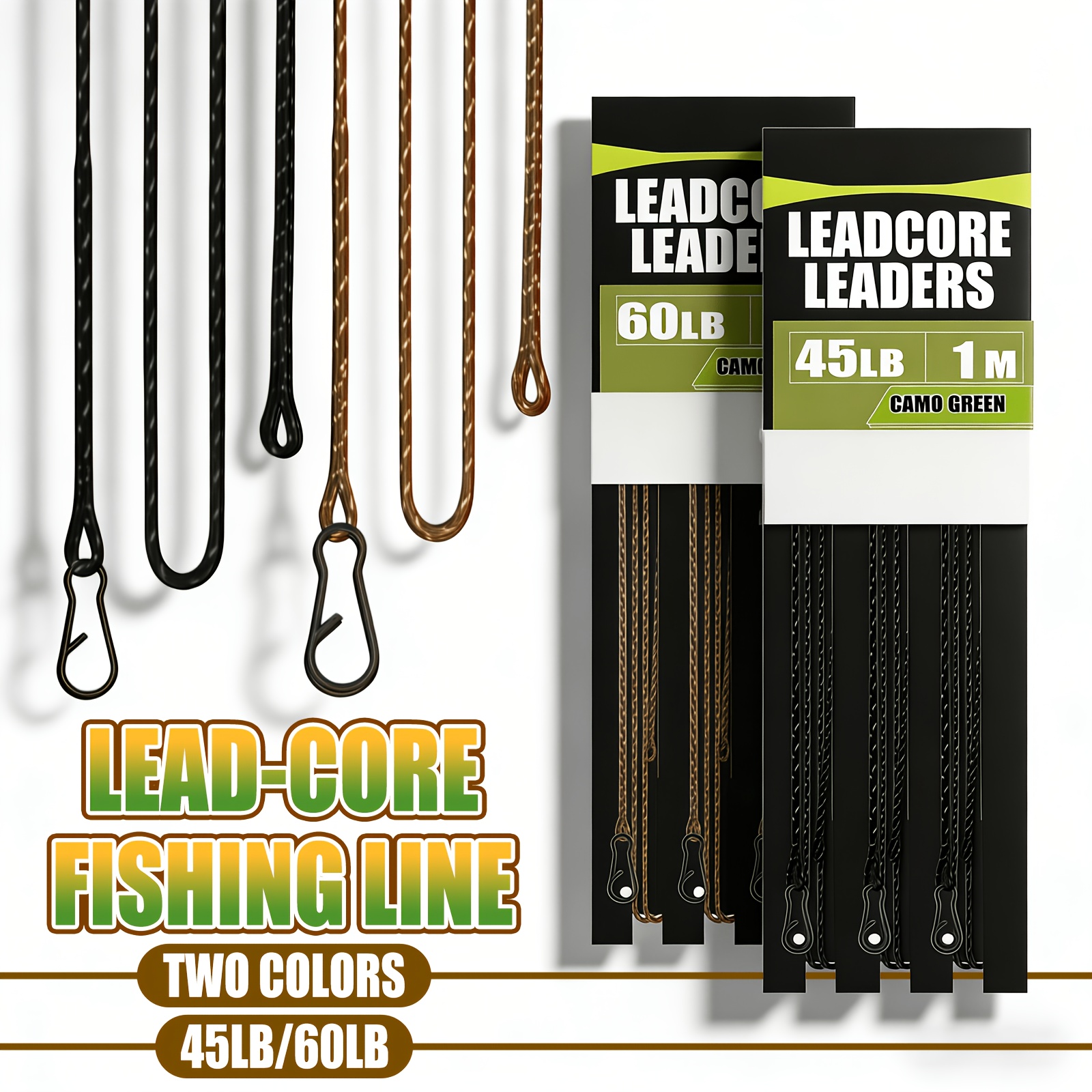 Carp Fishing Leadcore Leaders  - Leader Line recension och pris