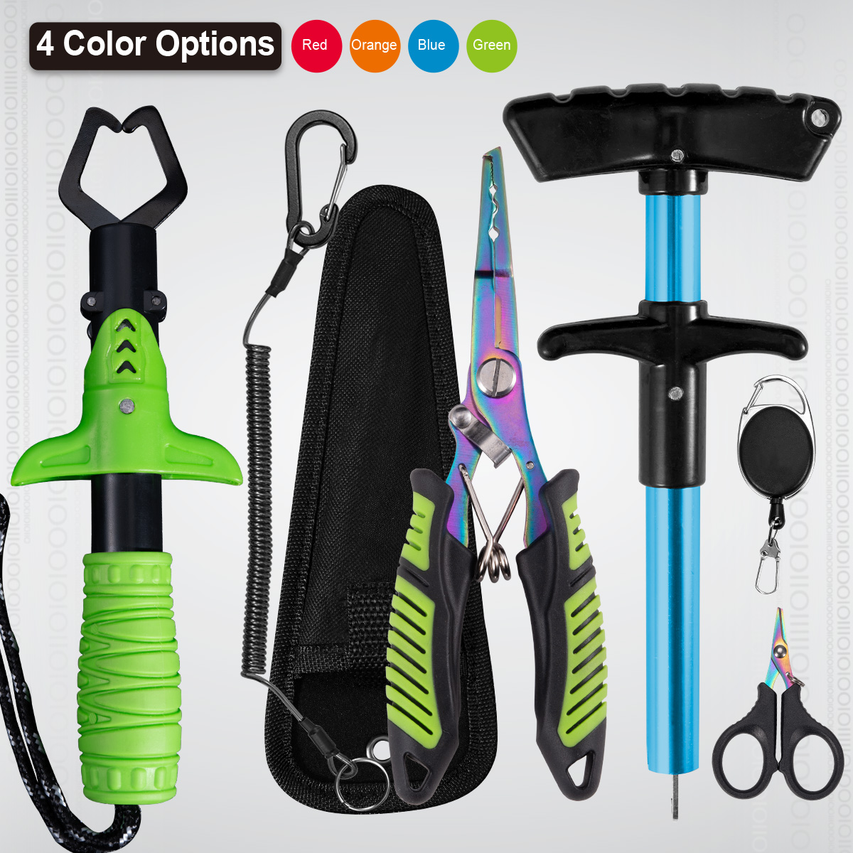 7-piece fishing tool set, prof - Saltwater Line recension och pris