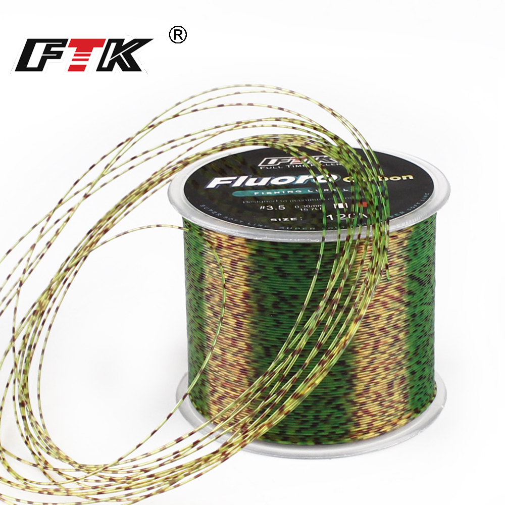 FTK 120m Invisible Fishing Lin - Fluorocarbon Line recension och pris