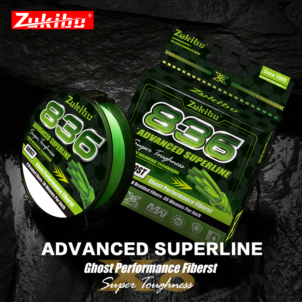 ZUKIBO Ghost 836 500M 8 Strand - Ice Fishing Line recension och pris
