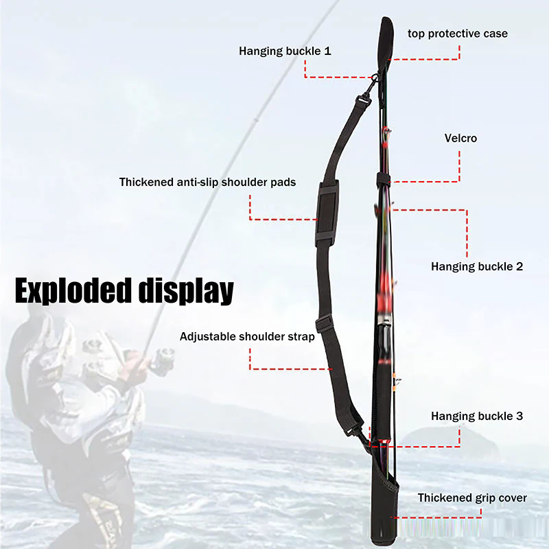 Adjustable Fishing Rod Storage - Fishing Line Spooler recension och pris