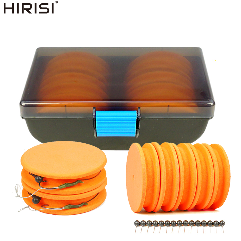 HIRISI 10Pcs/Box EVA Foam Fish - Leader Line recension och pris