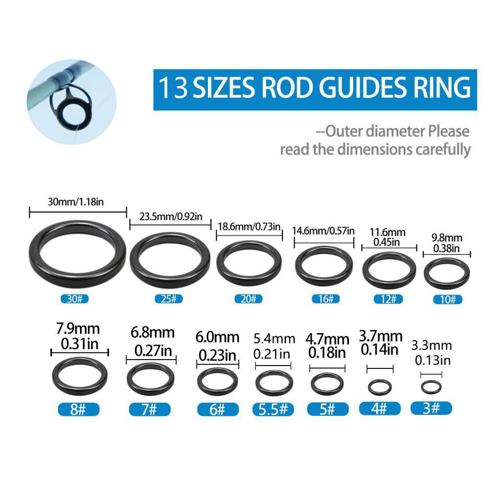 Fishing Rod Tip Repair Kit Cer - Saltwater Line recension och pris