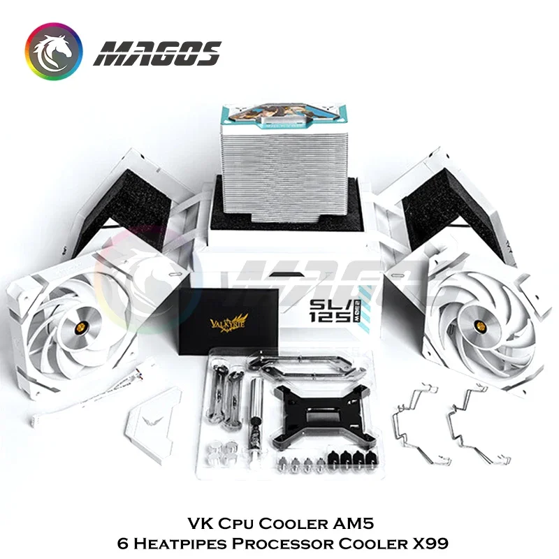 VK LGA 1700 CPU Cooler Compute - Fly Line recension och pris