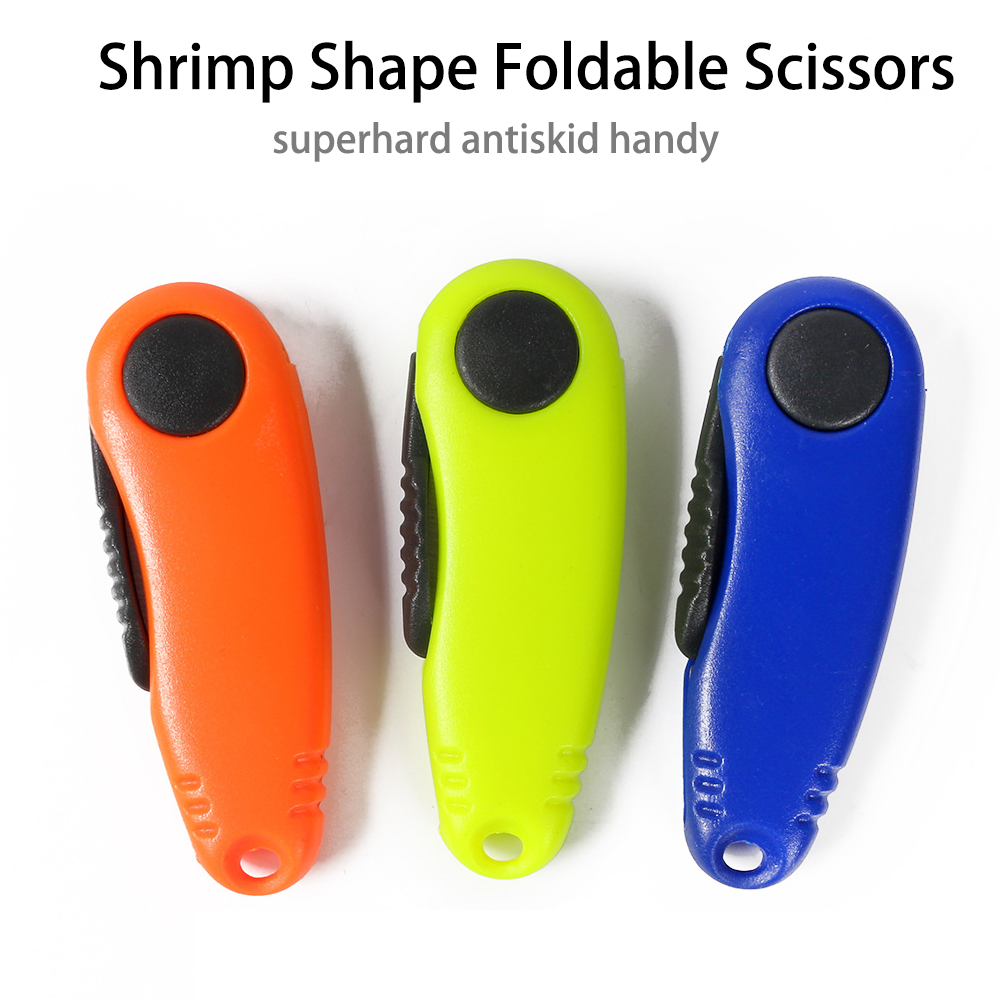 Shrimp-shape Foldable Scissors - Fishing Line Cutter recension och pris