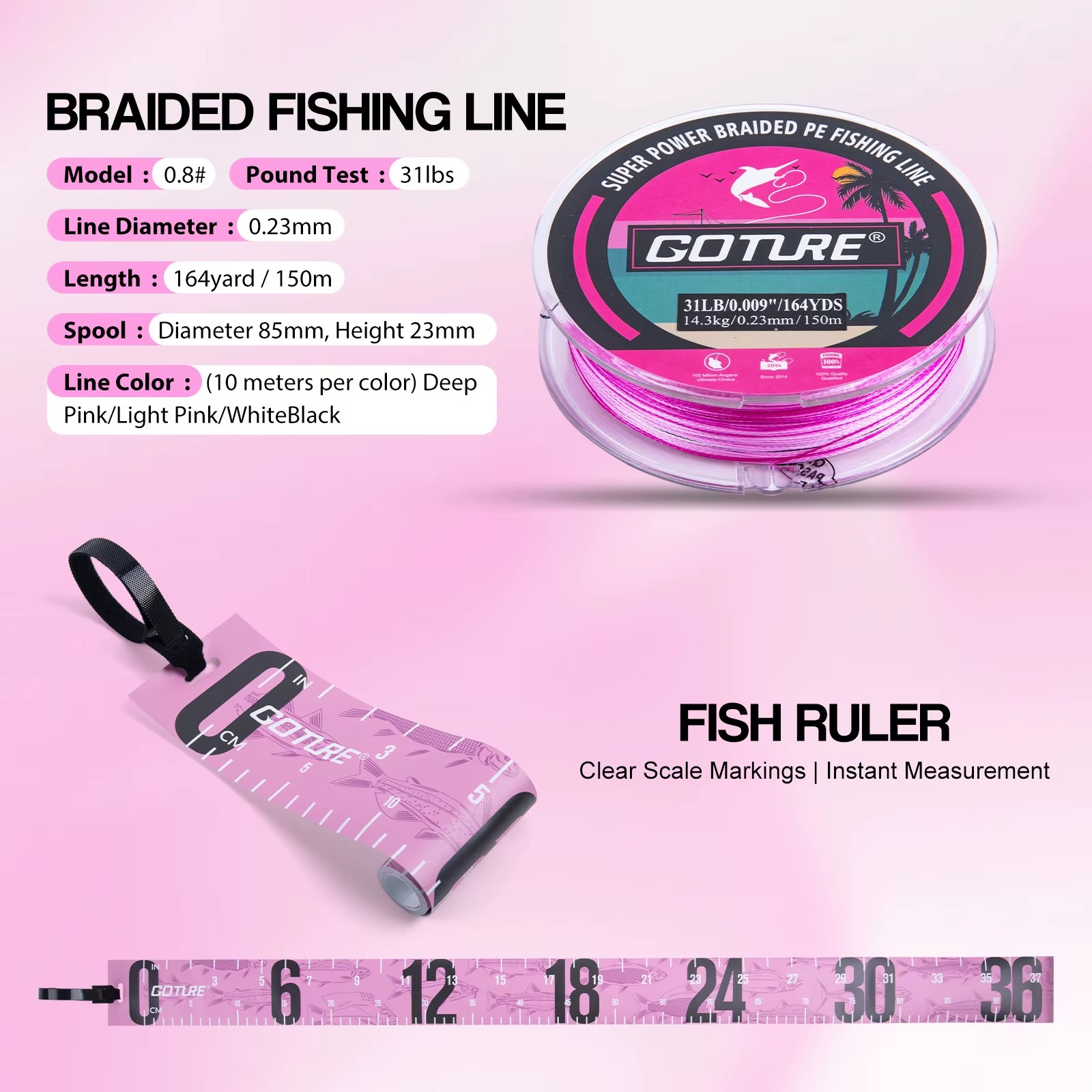 Goture All-in-One Fishing Comb - Freshwater Line recension och pris