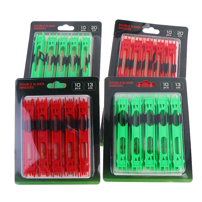 10PC Plastic Fishing Line Spoo - Fishing Line Box recension och pris