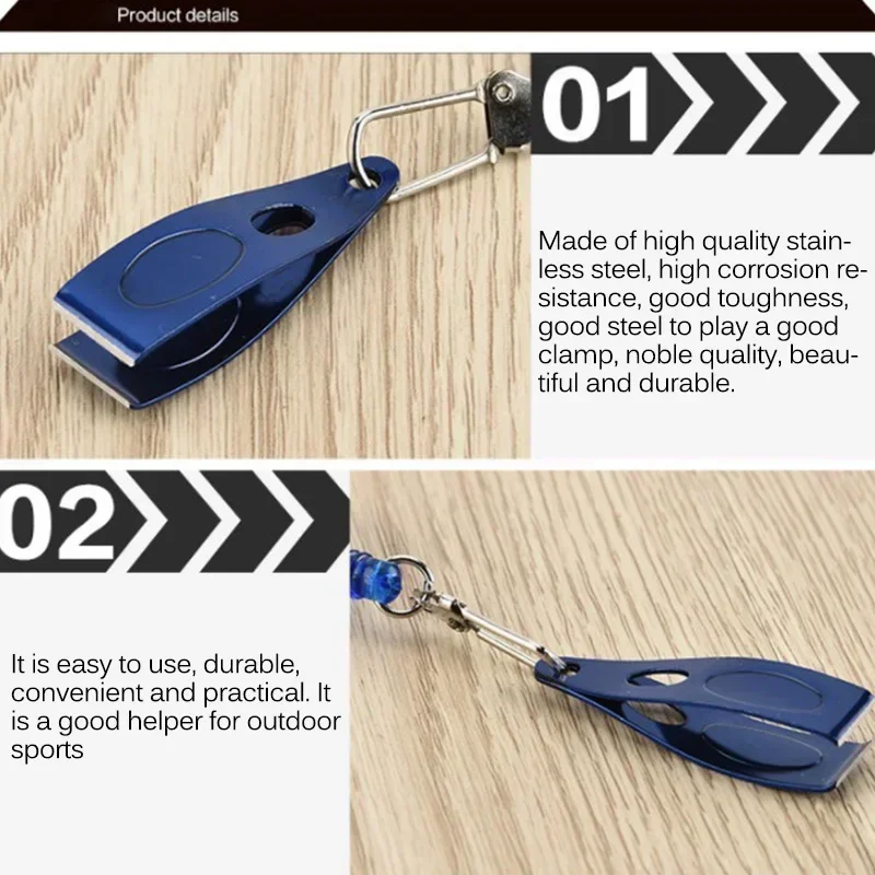 New Outdoor Fishing Line Clips - Monofilament Line recension och pris