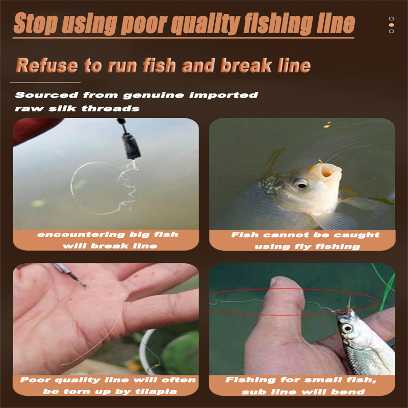 ZUKIBO 0.05mm Micro Fishing Li - Copolymer Line recension och pris