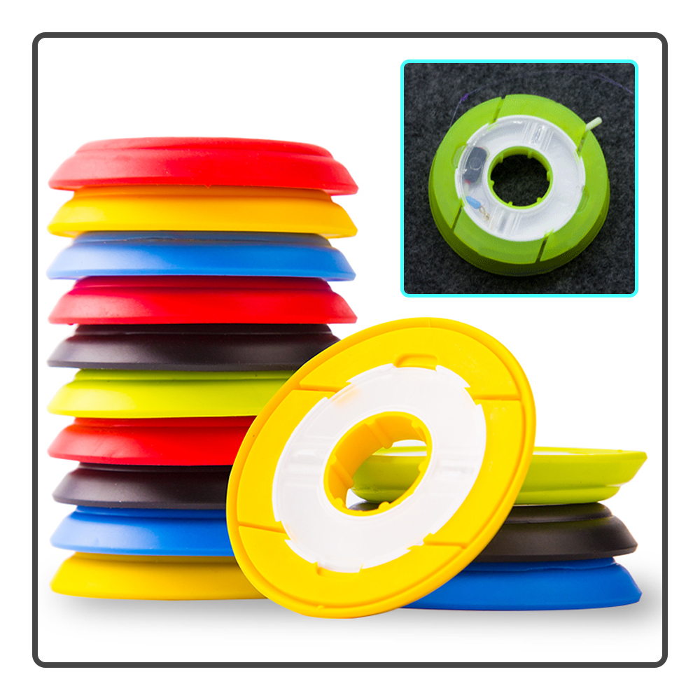 5pcs/lot Color Silicone Storag - Fishing Line Spool recension och pris